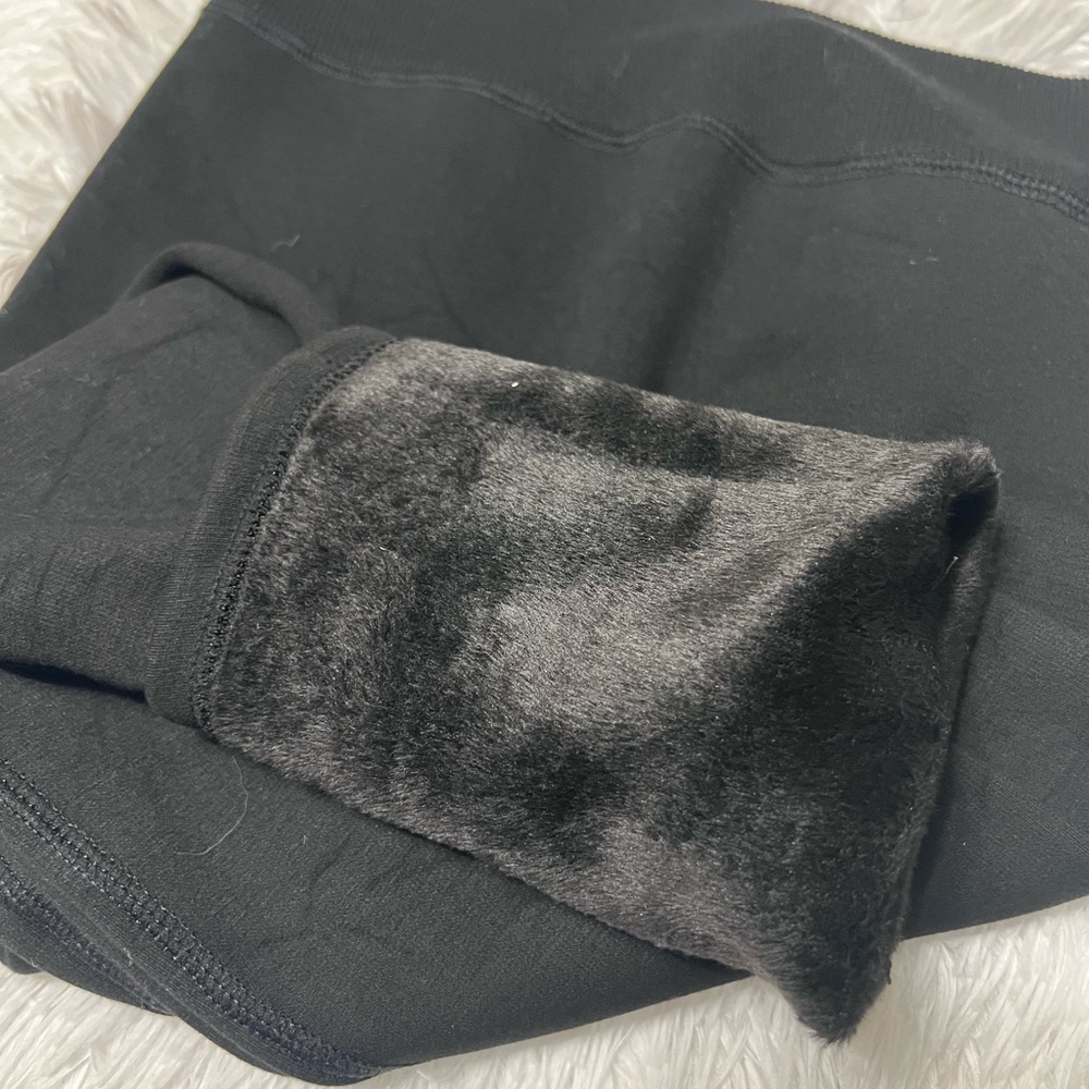Ardene Black Fleece-Lined Leggings